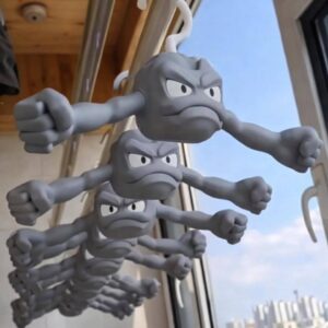 Large GEODUDE Pokemon statue