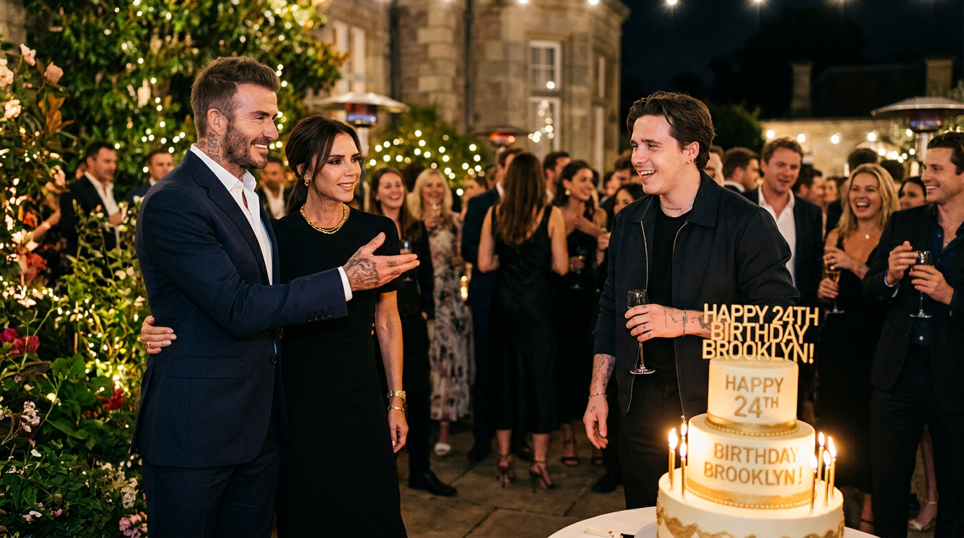 David and Victoria Beckham Celebrate Brooklyn’s Birthday Amid Feud Rumors