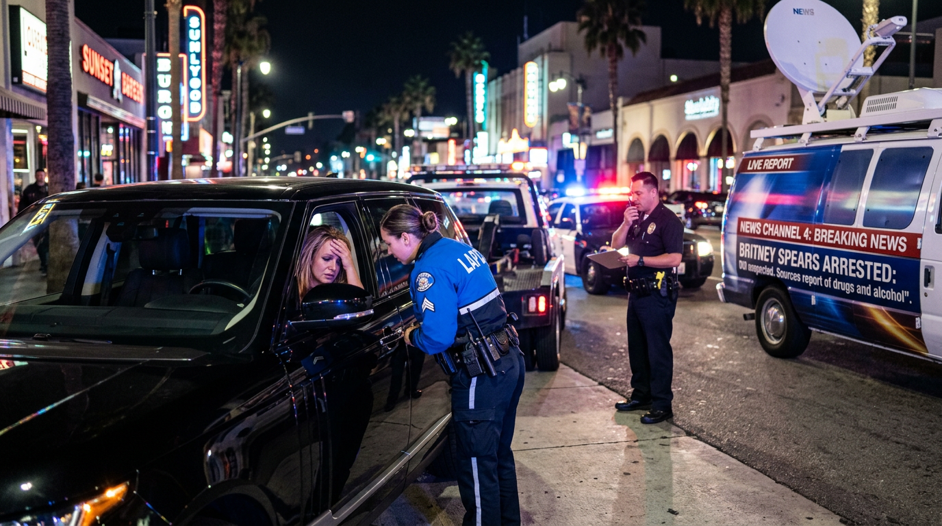 Britney Spears DUI Arrest: New Details on Alleged Substance Mix