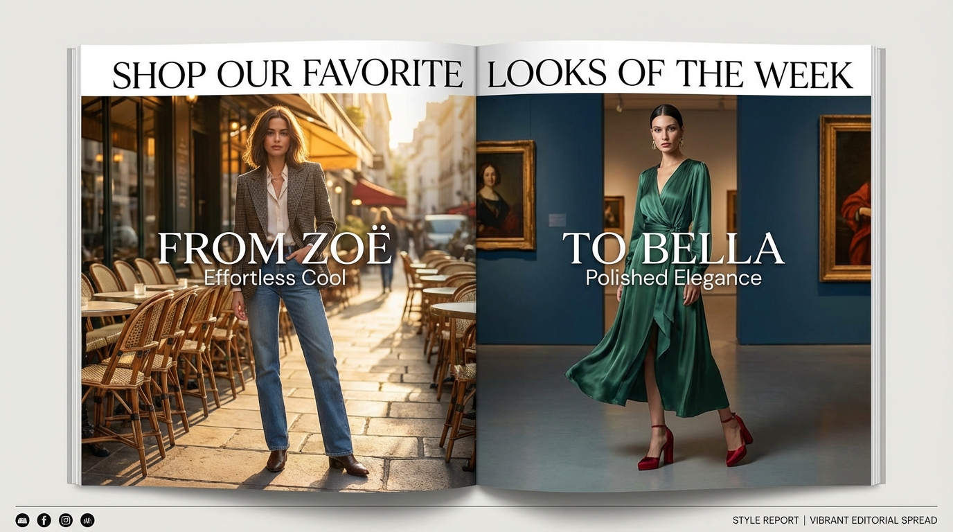 From Zoë to Bella: Shop Our Favorite Celebrity Looks of the Week