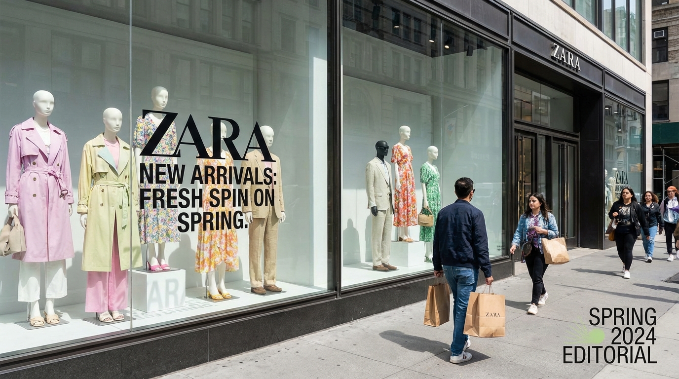 Zara’s New Spring Arrivals: Fresh Trends to Refresh Your Wardrobe