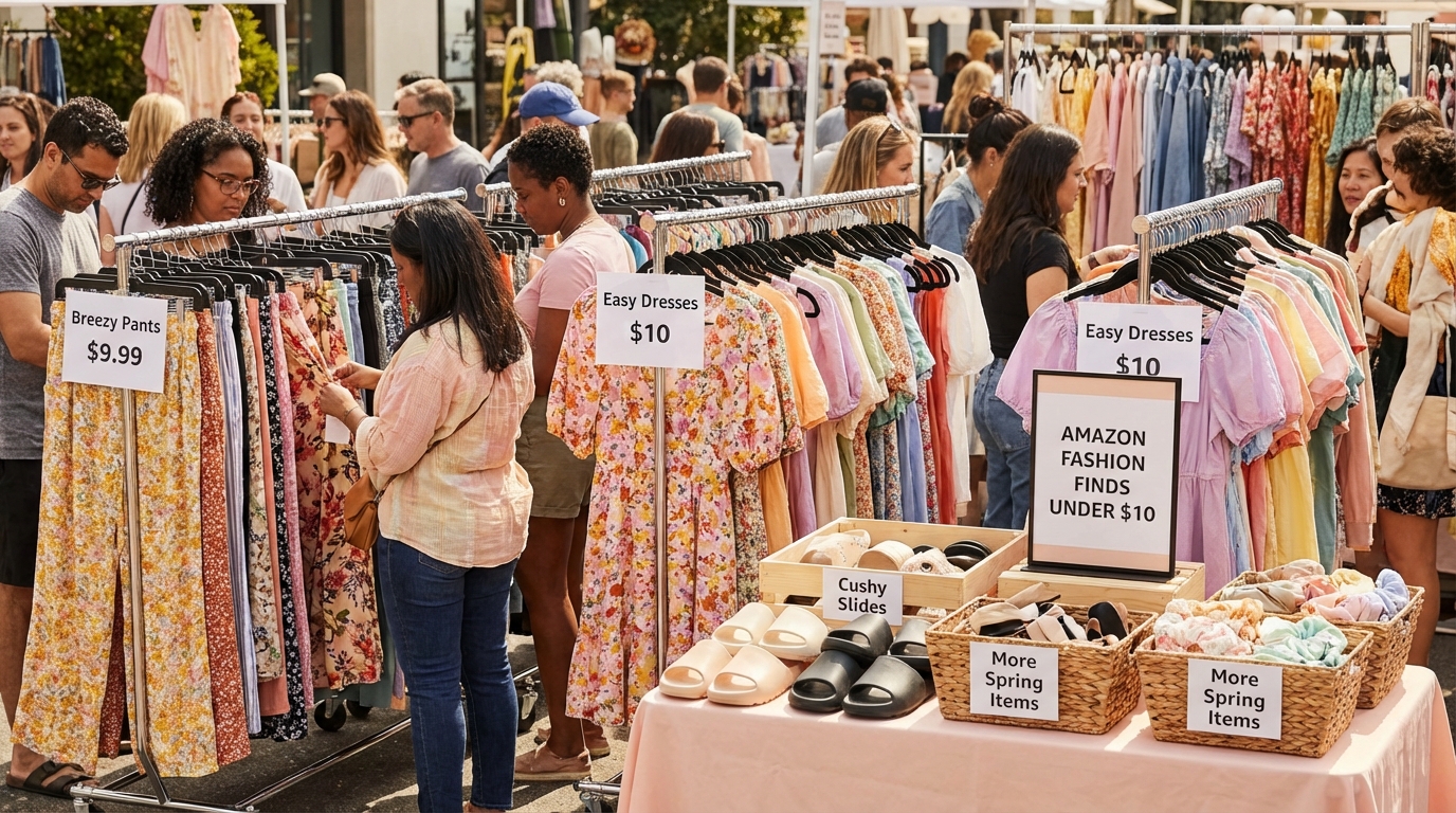 Amazon Spring Fashion Steals: Breezy Pants & More Under $10