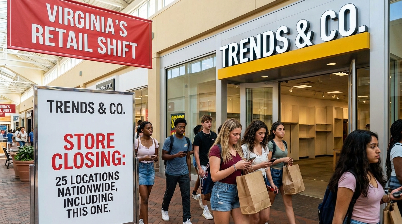 Teen Fashion Chain to Close 25 Stores: What It Means for Virginia