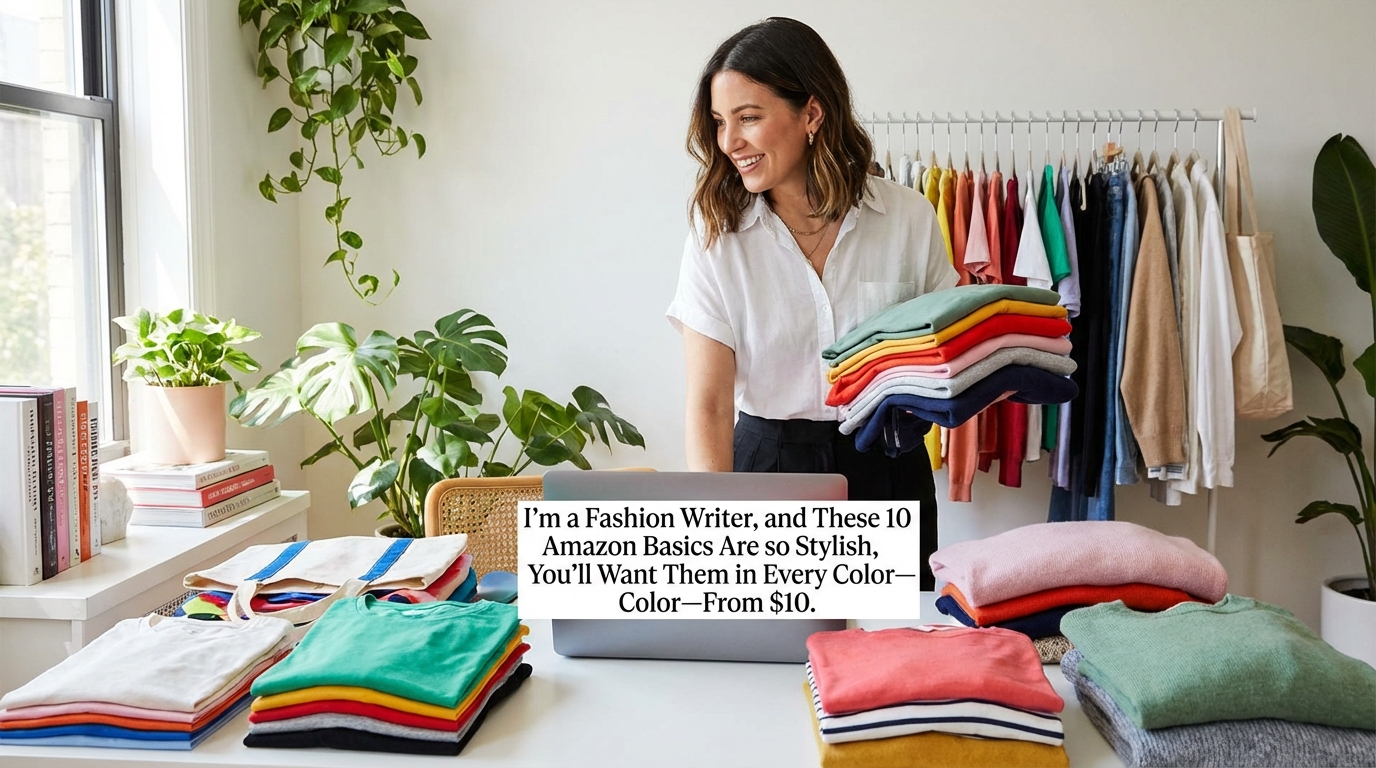 10 Stylish Amazon Basics Every Fashion Writer Loves from $10