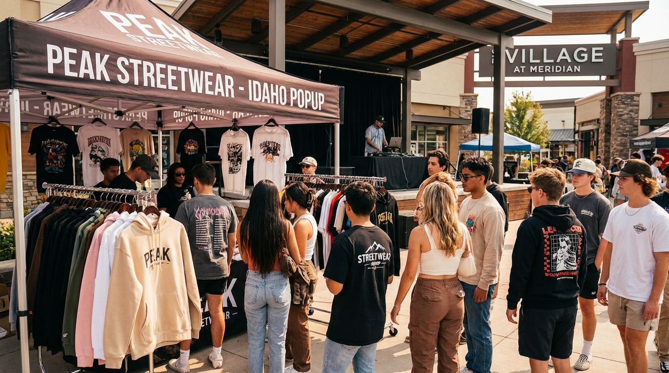 Trendy Streetwear Brand Heads to The Village at Meridian for Popup