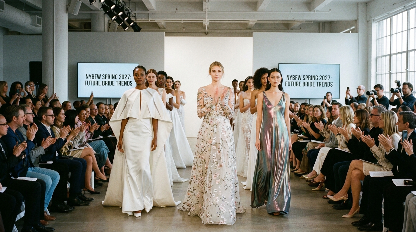 Top Wedding Dress Trends from NY Bridal Fashion Week Spring 2027