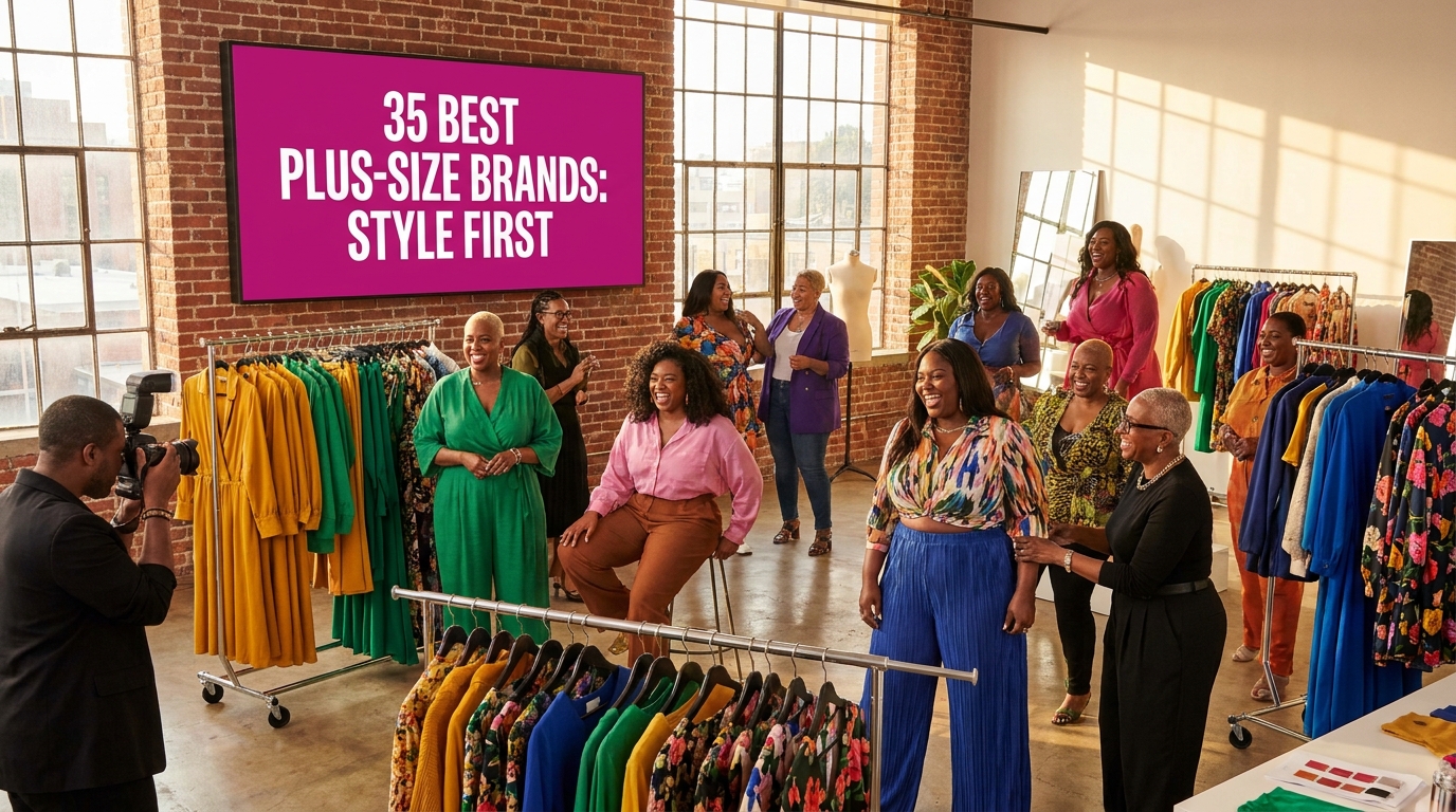 35 Best Plus-Size Clothing Brands Prioritizing Style and Fit