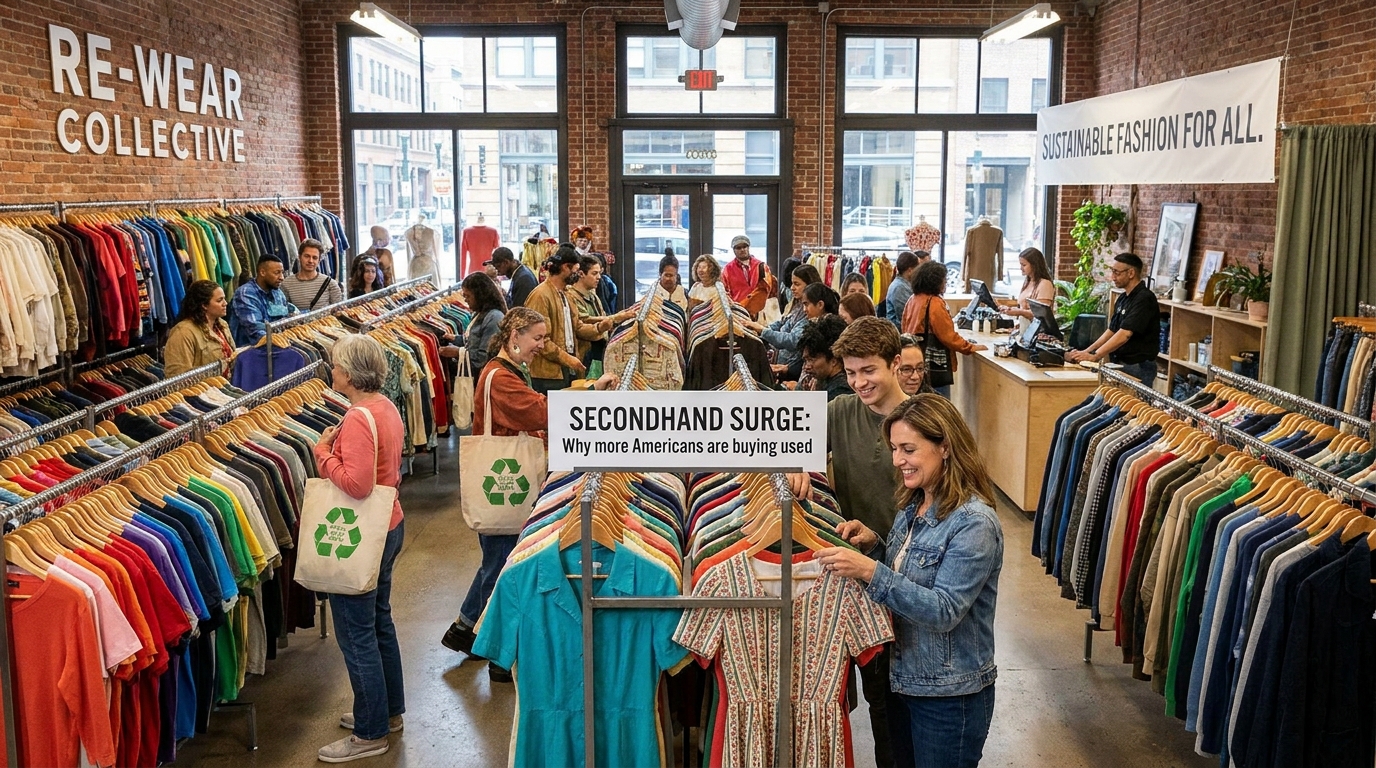 The Secondhand Style Revolution: Why Americans are Loving Used Clothes